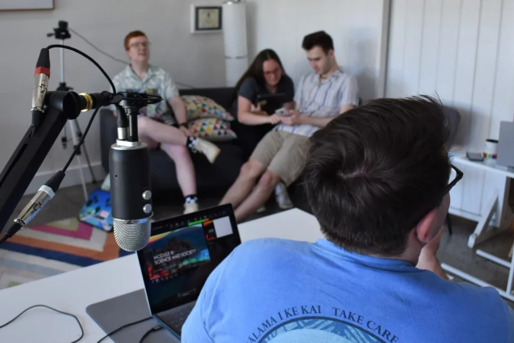 Tutors at an Investigating Science training at Apex Tutoring.